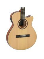 Violão Strinberg SL200C Ns Flat Nylon Natural Fosco Eletroacústico