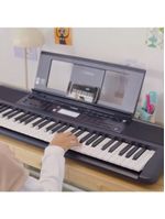 Teclado Yamaha Portátil 61 Teclas Psr E383 Cor Preto 110v/220v