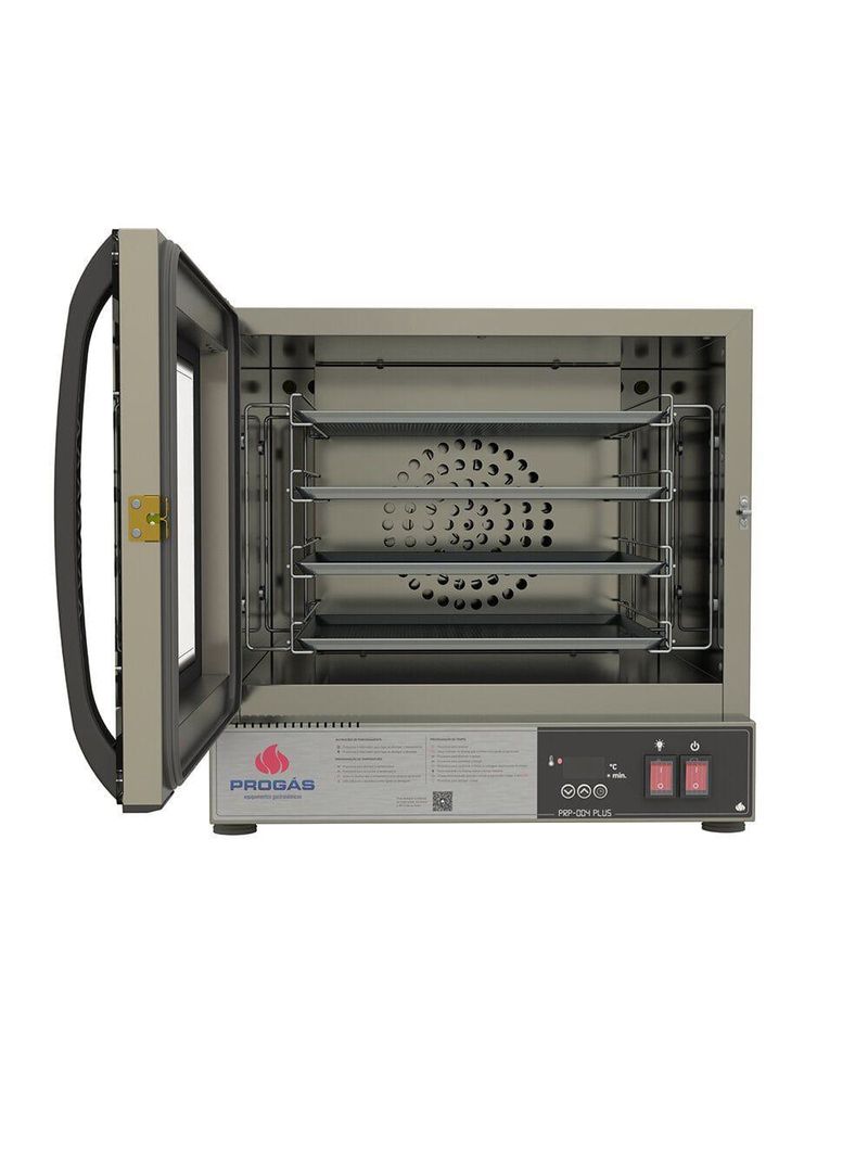 Forno Turbo Elétrico Progás Fast Oven Plus Preto 220V PRP-004 Plus