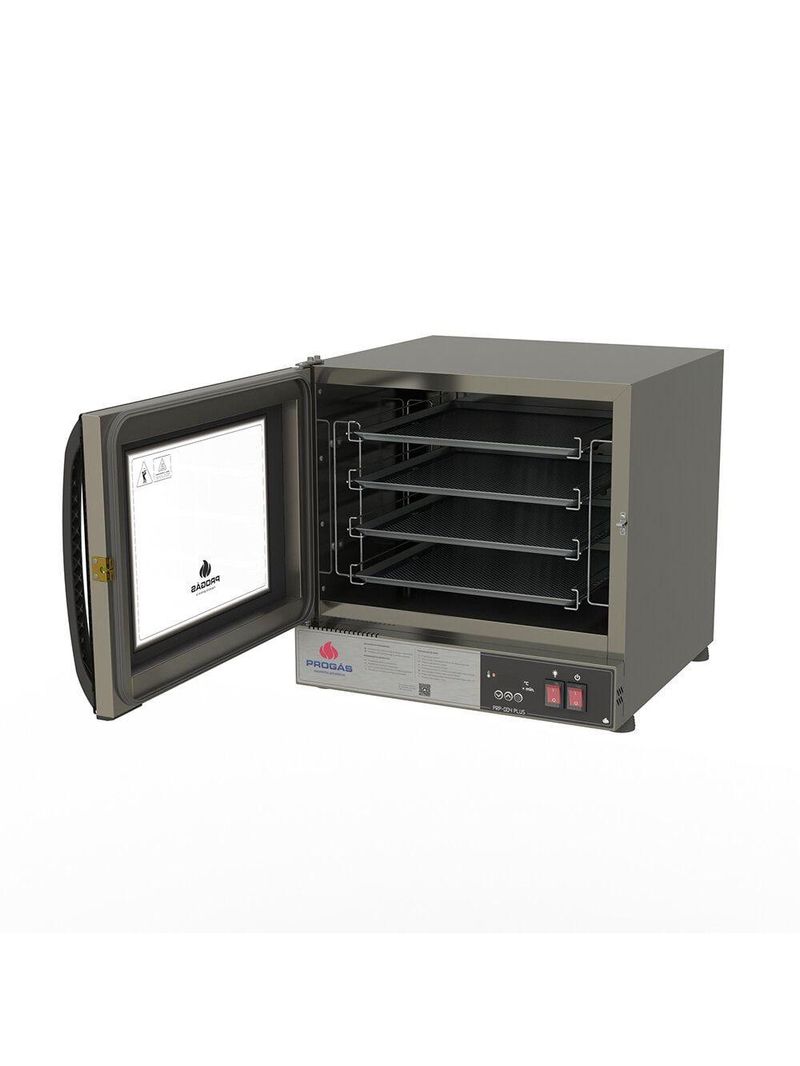 Forno Turbo Elétrico Progás Fast Oven Plus Preto 220V PRP-004 Plus
