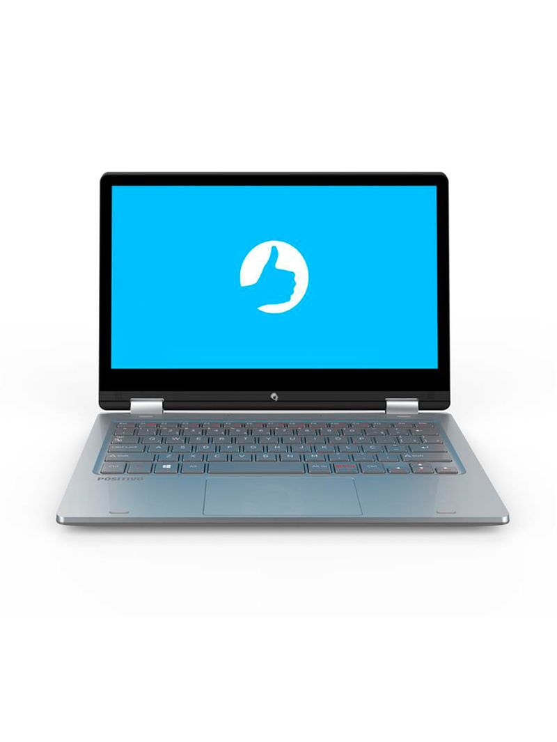 Notebook 2 em 1 Positivo Duo C4128AI Intel® Celeron® N4020 Linux 4GB RAM 128GB eMMC 11,6" IPS Full HD Com Caneta Capacitiva - Cinza