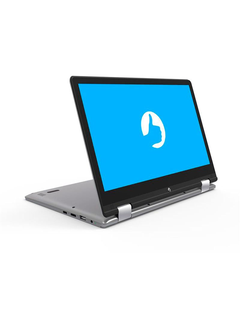 Notebook 2 em 1 Positivo Duo C4128AI Intel® Celeron® N4020 Linux 4GB RAM 128GB eMMC 11,6" IPS Full HD Com Caneta Capacitiva - Cinza