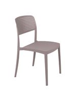 Cadeira Tramontina Serena Camurça Empilhável em Polipropileno com Proteção Antimicrobiana