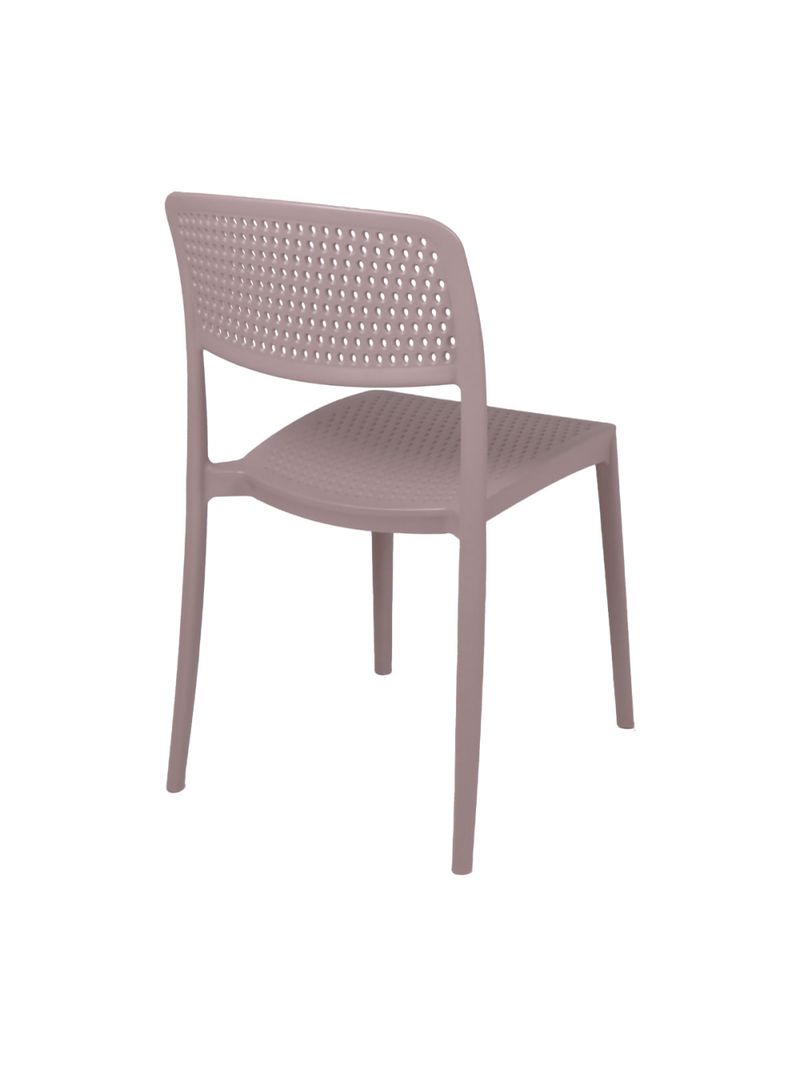 Cadeira Tramontina Serena Camurça Empilhável em Polipropileno com Proteção Antimicrobiana