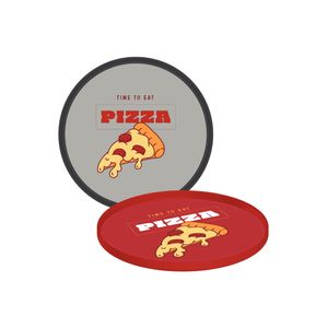 Prato Tramontina Pizza em Polipropileno Cinza 20 cm