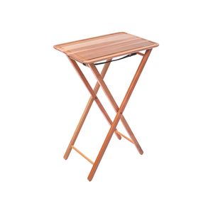 Bancada de Madeira Teca para Churrasco Tramontina 58x38x84 cm Natural