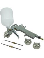 Pistola de Pintura Gravidade 3 Bicos 1,2 1,5 e 1,8 MM 600ML EVPPG600-3B EVALD