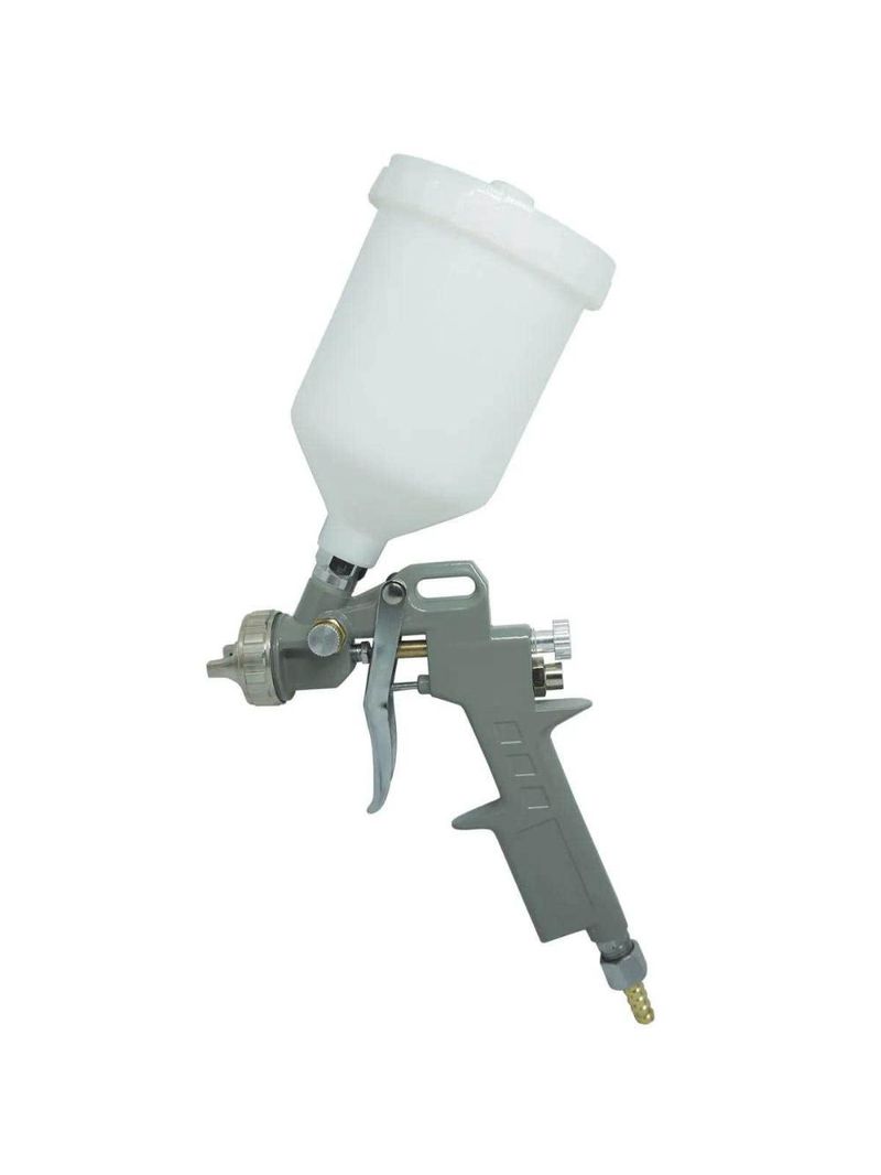 Pistola de Pintura Gravidade 3 Bicos 1,2 1,5 e 1,8 MM 600ML EVPPG600-3B EVALD