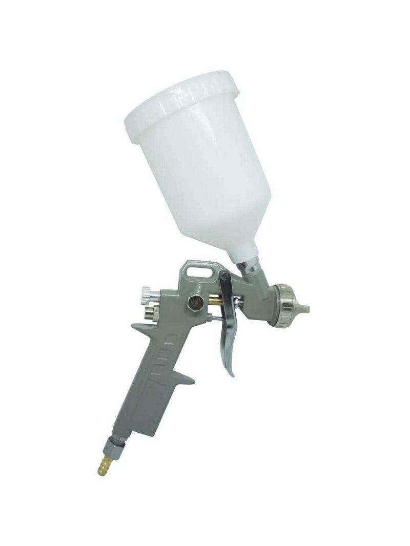 Pistola de Pintura Gravidade 3 Bicos 1,2 1,5 e 1,8 MM 600ML EVPPG600-3B EVALD