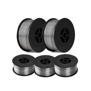 Kit 5 Unidades Arame para Solda MIG 0.8mm Rolo com 1 KG s| Gás com Fluxo Flux Core E71T1-GS EVALD