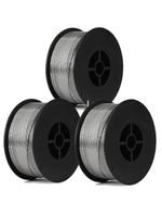 Kit 3 Unidades Arame para Solda MIG 08mm Rolo com 1 KG s| Gás com Fluxo Flux Core E71T1-GS EVALD