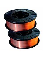 KIT 2 Arames para Solda MIG Rolo 5 Kgs 08mm ER70S-6 EVALD