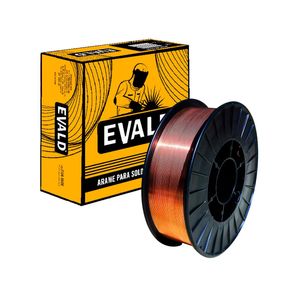 Arame para Solda MIG Rolo 5,0 Kgs 0,8mm ER70S-6 EVALD