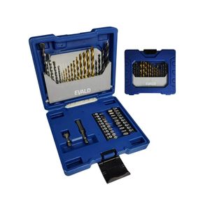 Estojo de Brocas e Pontas Kit com 41 Peças EV-EBB41 EVALD