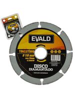 Disco de Corte Diamantado Tungstênio 4 POL 10009 EVALD