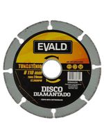 Disco de Corte Diamantado Tungstênio 4 POL 10009 EVALD