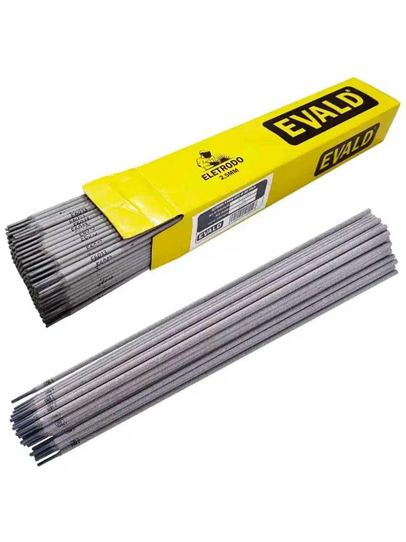 Eletrodo para Solda 2,50 mm caixa 50 kg E7018 EVALD