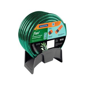 Mangueira para Jardim 15m Com Engate Esguicho e Suporte TRAMONTINA