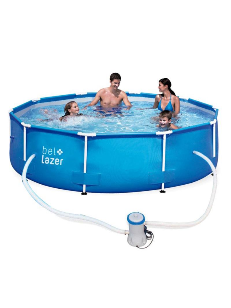Piscina com Armação 5000 Litros 305 x 76 CM 510000 com Bomba Filtrante BELFIX