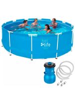 Piscina com Armação 7000 Litros 366 x 76 CM 510700 com Bomba Filtrante BELFIX