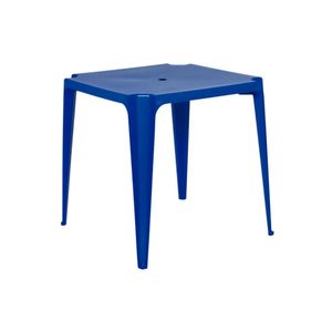 Mesa Plástica Bela Vista 70 CM Azul MOR
