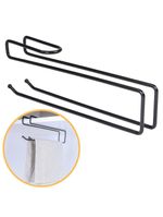 Suporte Organizador Multiuso Suspenso Viena p/ Toalhas, Taças, Papel Preto 991307 BEL