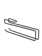 Suporte Organizador Multiuso Suspenso Viena p/ Toalhas, Taças, Papel Preto 991307 BEL