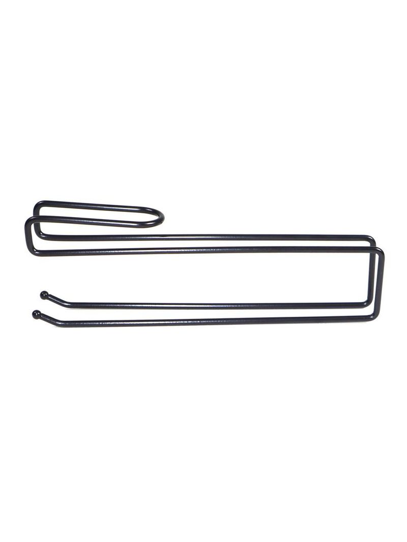 Suporte Organizador Multiuso Suspenso Viena p/ Toalhas, Taças, Papel Preto 991307 BEL