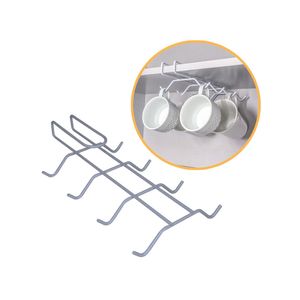Suporte Porta Xícaras Organizador Suspenso Viena Branco 990001 BEL