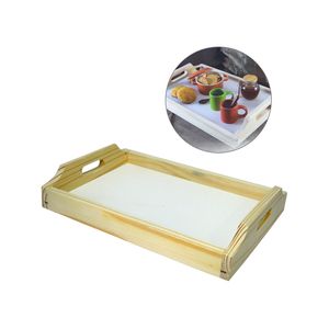 BANDEJA DE MADEIRA RETANGULAR 40X27CM
