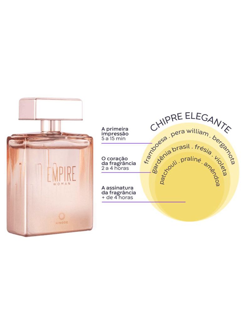Perfume Feminino Hinode Empire Woman Deo Colônia 100ml