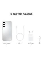 Smartphone Samsung Galaxy A16 128GB Cinza 4GB RAM 6,7" FHD+ Câm Tripla de até 50MP + Selfie 13MP Bateria 5000mAh