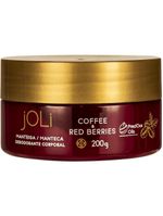 Manteiga Corporal Joli Café e Frutas Vermelhas 200ml