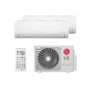 Ar Condicionado Multi Bi Split Inverter LG 18000 BTUs 1X9000 + 1X12000 Quente e Frio 220V Z2UW18GFB1.AWGZBR1