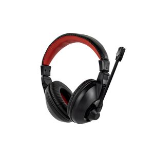 Fone de Ouvido Headset Gamer Sate Preto/Vermelho AE-265