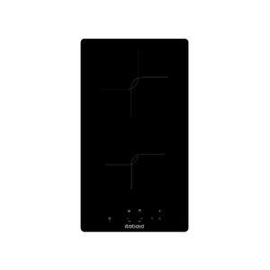 Cooktop Itatiaia Midi 2 Bocas Vidro Preto Indução 220V CIMID2002
