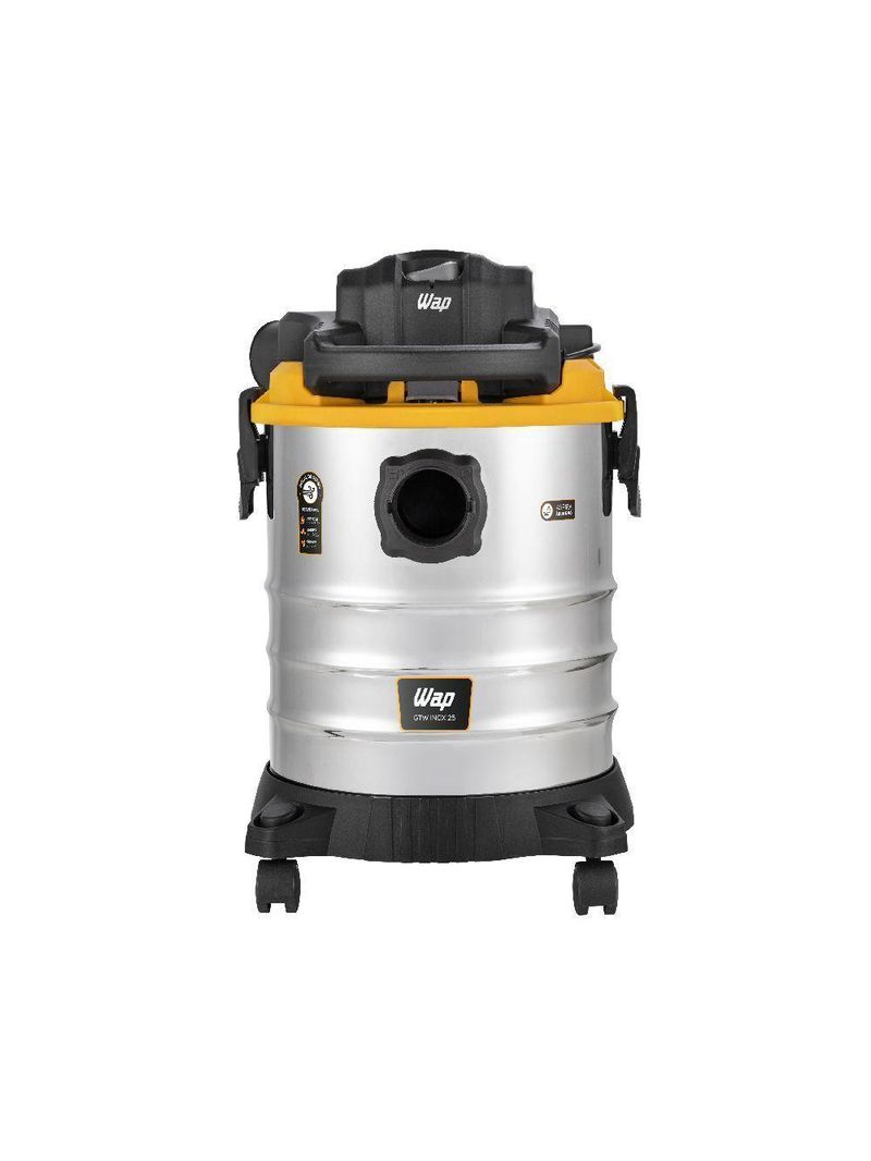 Aspirador De Pó e Água Profissional WAP GTW 25 Inox 2000W 25L 127V FW010527