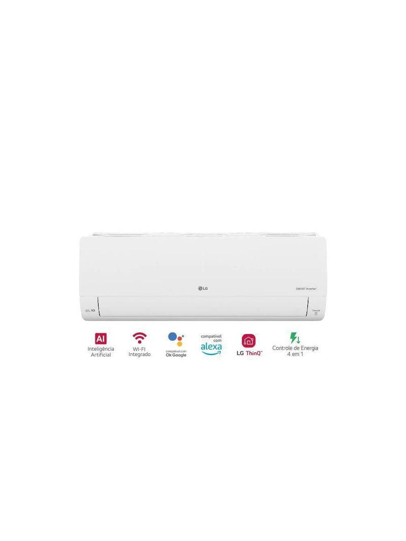 Ar Condicionado Split LG AI Smart Inverter Voice 9000 BTUs Frio 220V S3-Q09JA31E