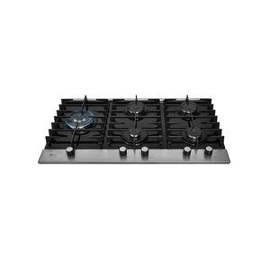 Cooktop Fischer Platinium 5 Bocas Vidro Preto Tripla Chama Bivolt 33810-92122