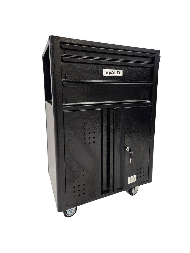 Carrinho para Ferramentas Fechado com 3 Gavetas EVC-14 EVALD