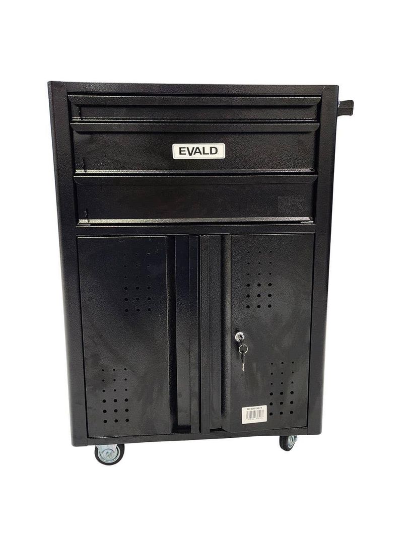 Carrinho para Ferramentas Fechado com 3 Gavetas EVC-14 EVALD