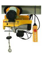 Talha Guincho Elétrico com Trole 600kg Elevação 12M 220V MENEGOTTI