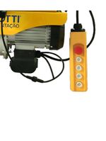 Talha Guincho Elétrico com Trole 600kg Elevação 12M 220V MENEGOTTI