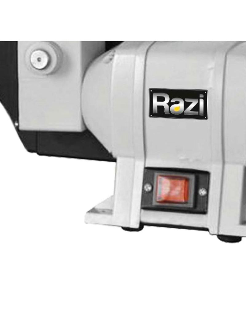 Moto Esmeril Afiador de Bancada 8 POL 370W 2 em 1 RZ-EA370M RAZI