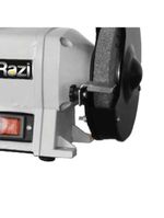 Moto Esmeril Afiador de Bancada 8 POL 370W 2 em 1 RZ-EA370M RAZI