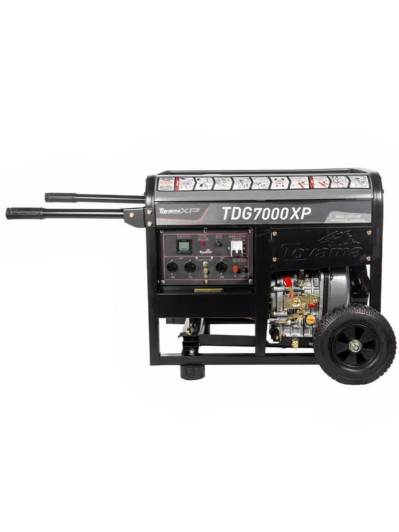 Gerador à Diesel 6 KVA Bivolt TDG7000XP 251-048 TOYAMA