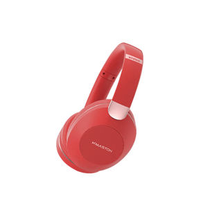 Fone de Ouvido H´Maston BT Super Bass Wireless 5.3 SN16 Vermelho