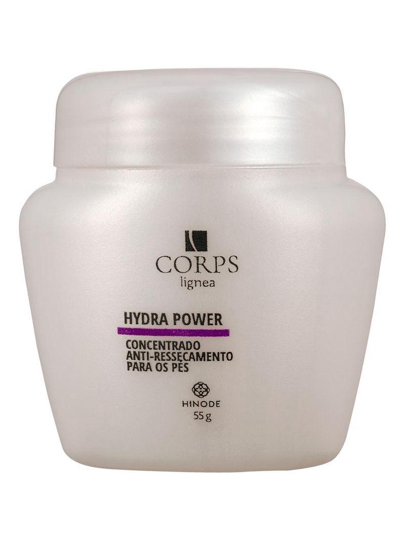 Concentrado Anti Ressecamento Para Pés Hidra Power Corps Lígnea 55g