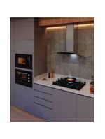 Forno Elétrico de Embutir Fischer Fit Line Preto 48L 127V 34493-95481