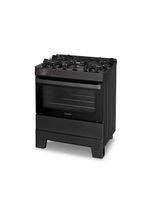 Fogão Esmaltec Ideal Top Glass 5 Bocas Preto Bivolt